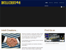 Tablet Screenshot of intellicreation.com